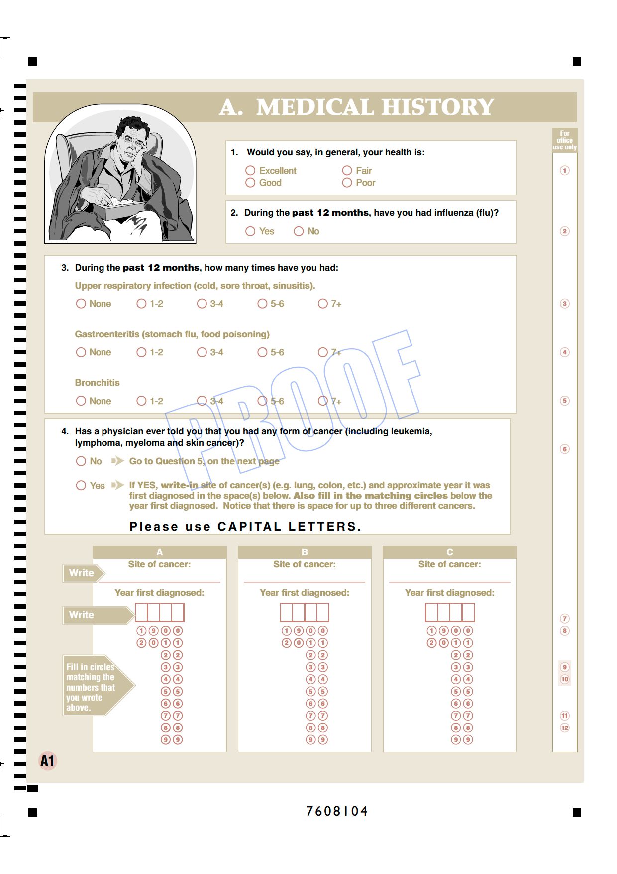 Baseline Questionnaire - Version 1 - Page A1