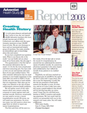 2003 AHS Non-Black Emphasis Newsletter