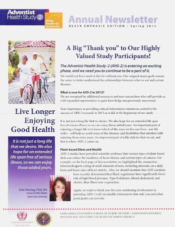 2013 AHS Newsletter Black Emphasis