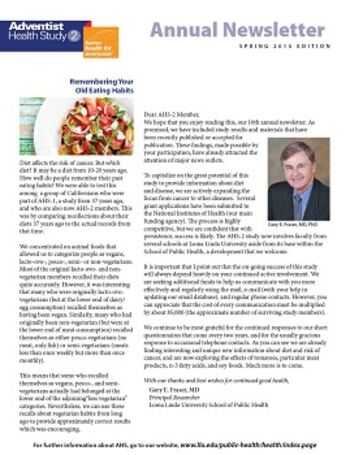 2015 AHS Newsletter